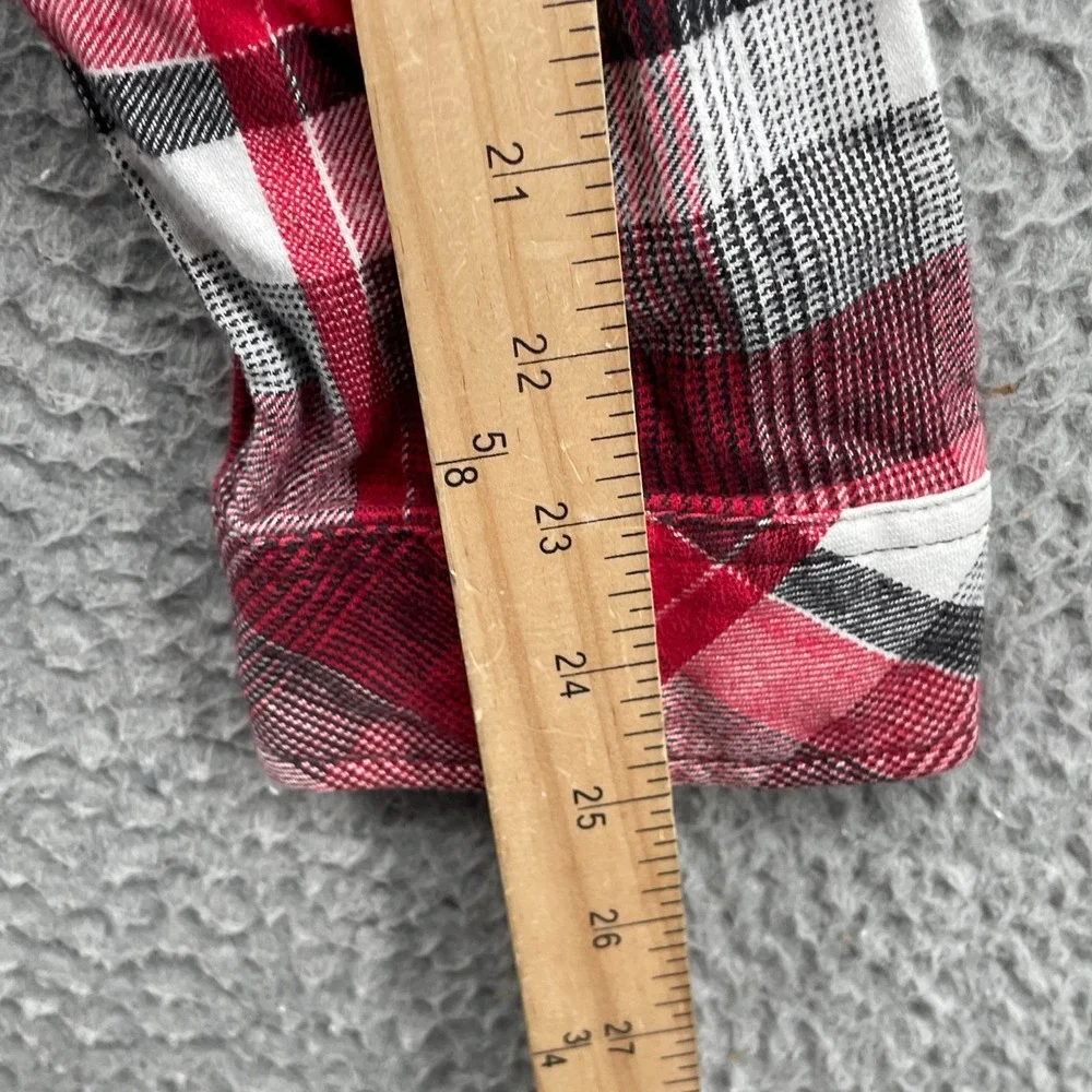 VTG O'Neill Flannel Shirt Men's Large Red Skate Surf Workwear Gorpcore Y2k Cabin